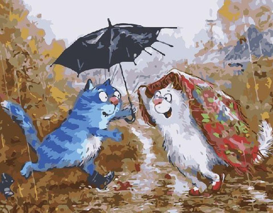 Синие коты ирины зенюк