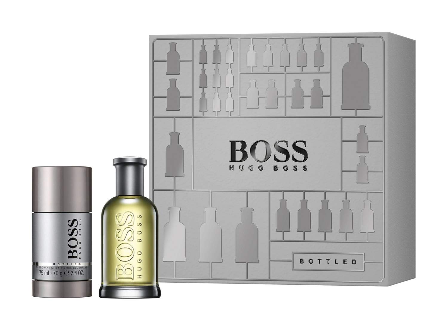 Hugo boss bottled gift set clearance 100ml