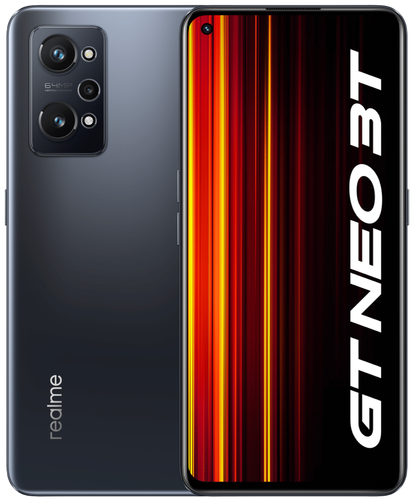 Смартфон Realme GT Neo 3T 8/128Gb черный – характеристики на Мегамаркет