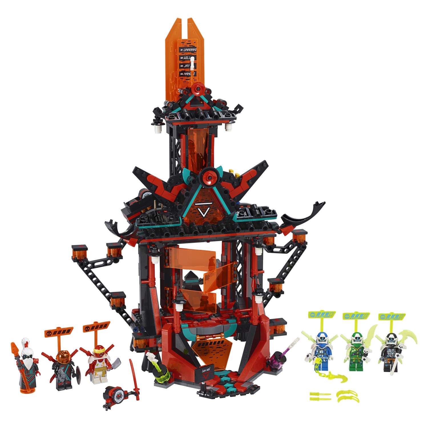 Отзывы о конструктор LEGO NINJAGO 71712 Императорский храм Безумия - отзывы  покупателей на Мегамаркет | конструкторы LEGO 71712 - 100025820542