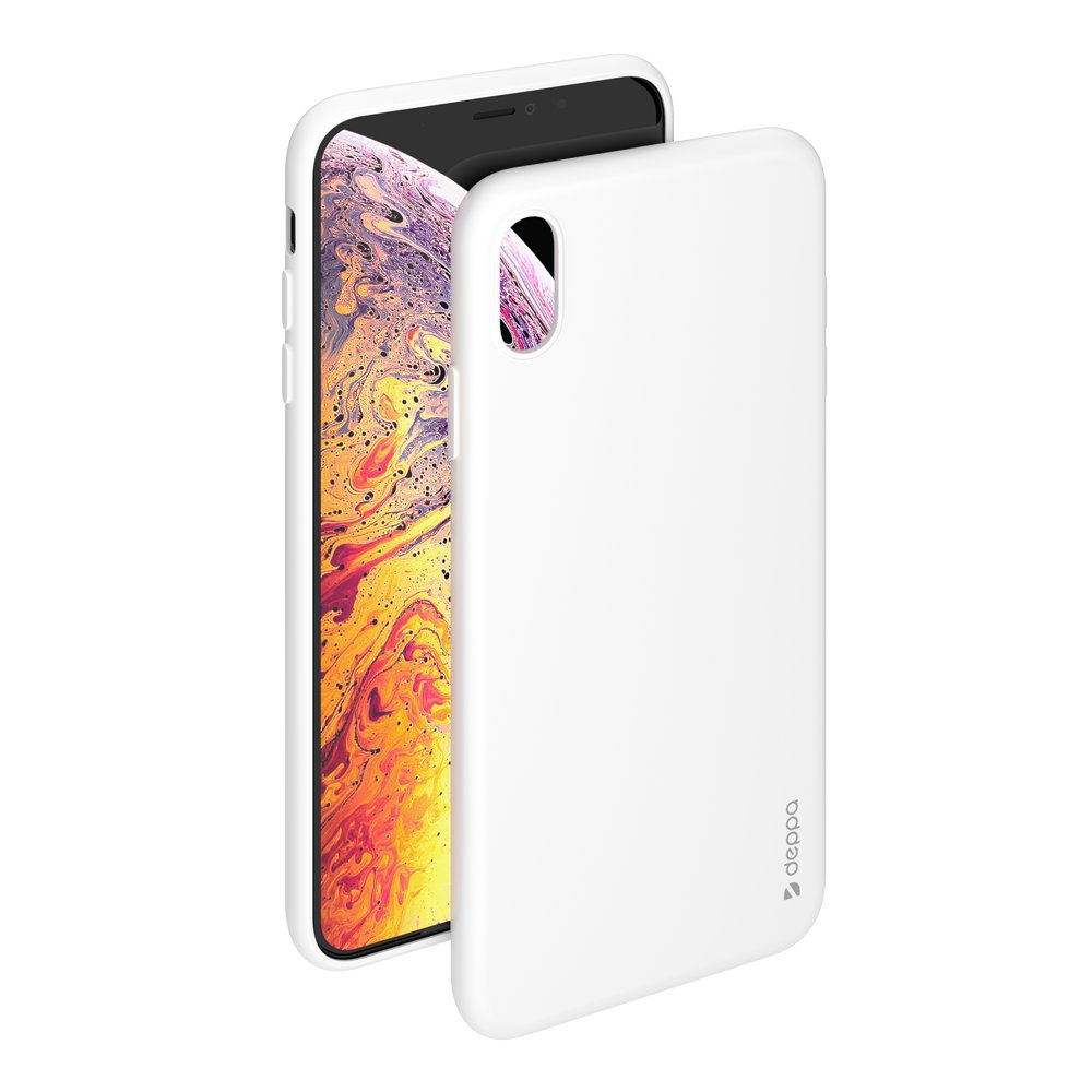 Чехол Deppa Gel Color Case для Apple iPhone XS Max White, купить в Москве,  цены в интернет-магазинах на Мегамаркет