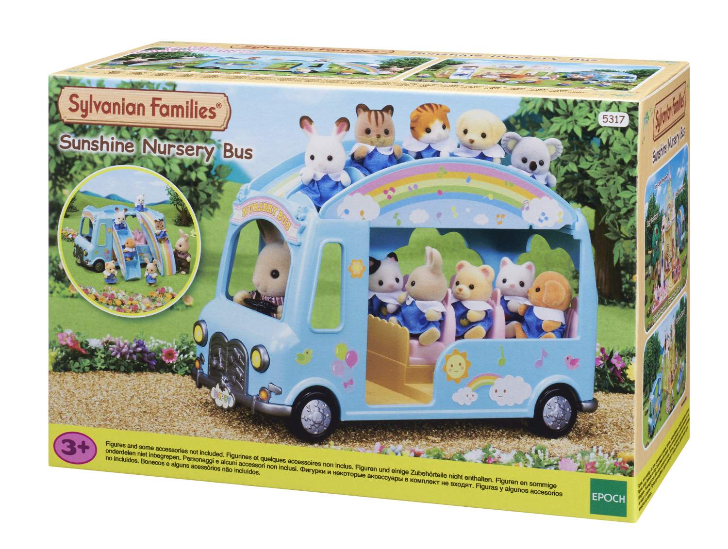 Отзывы о игровой набор Sylvanian Families Автобус для малышей - отзывы  покупателей на Мегамаркет | игровые наборы и фигурки 5317 - 100024368242