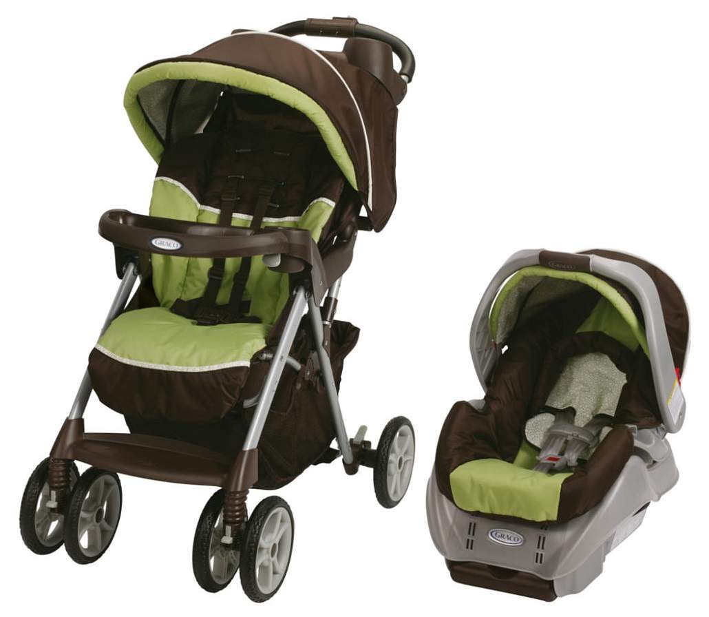 Graco travel system on sale green