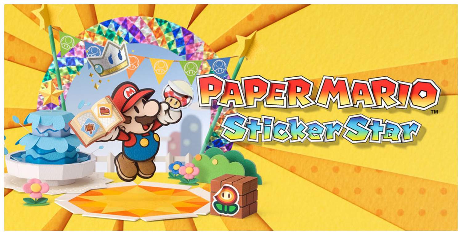 Paper Mario Sticker Star Nintendo 3DS