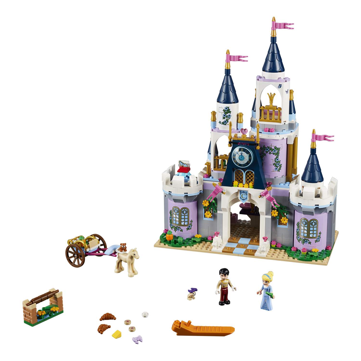 Купить конструктор LEGO Disney Princess Волшебный замок Золушки (41154),  цены на Мегамаркет | Артикул: 100023250843