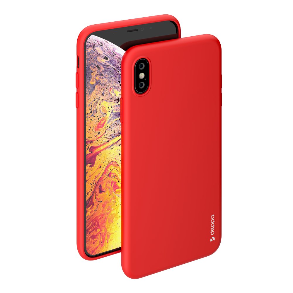 Чехол Deppa Gel Color Case для Apple iPhone XS Max Red, купить в Москве,  цены в интернет-магазинах на Мегамаркет