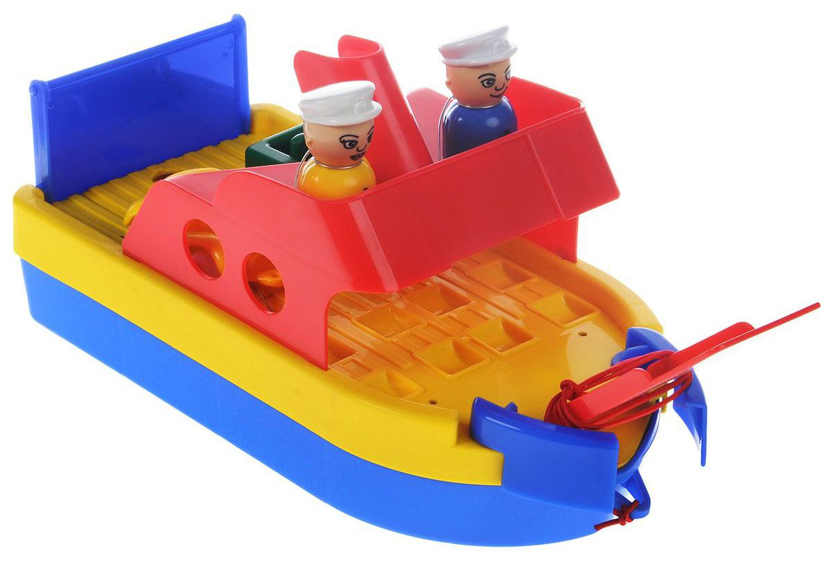 Купить набор Viking toys Паром на колесах, 2 машинки, 2 фигурки, 81098,  цены на Мегамаркет