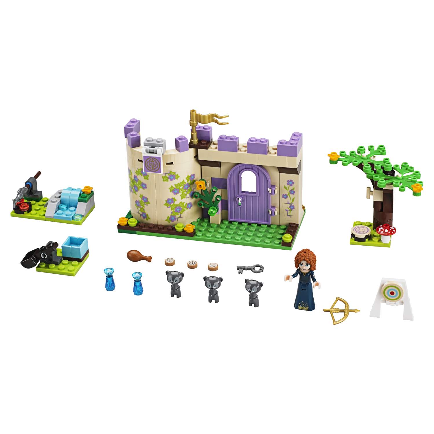 Lego disney princess hot sale merida