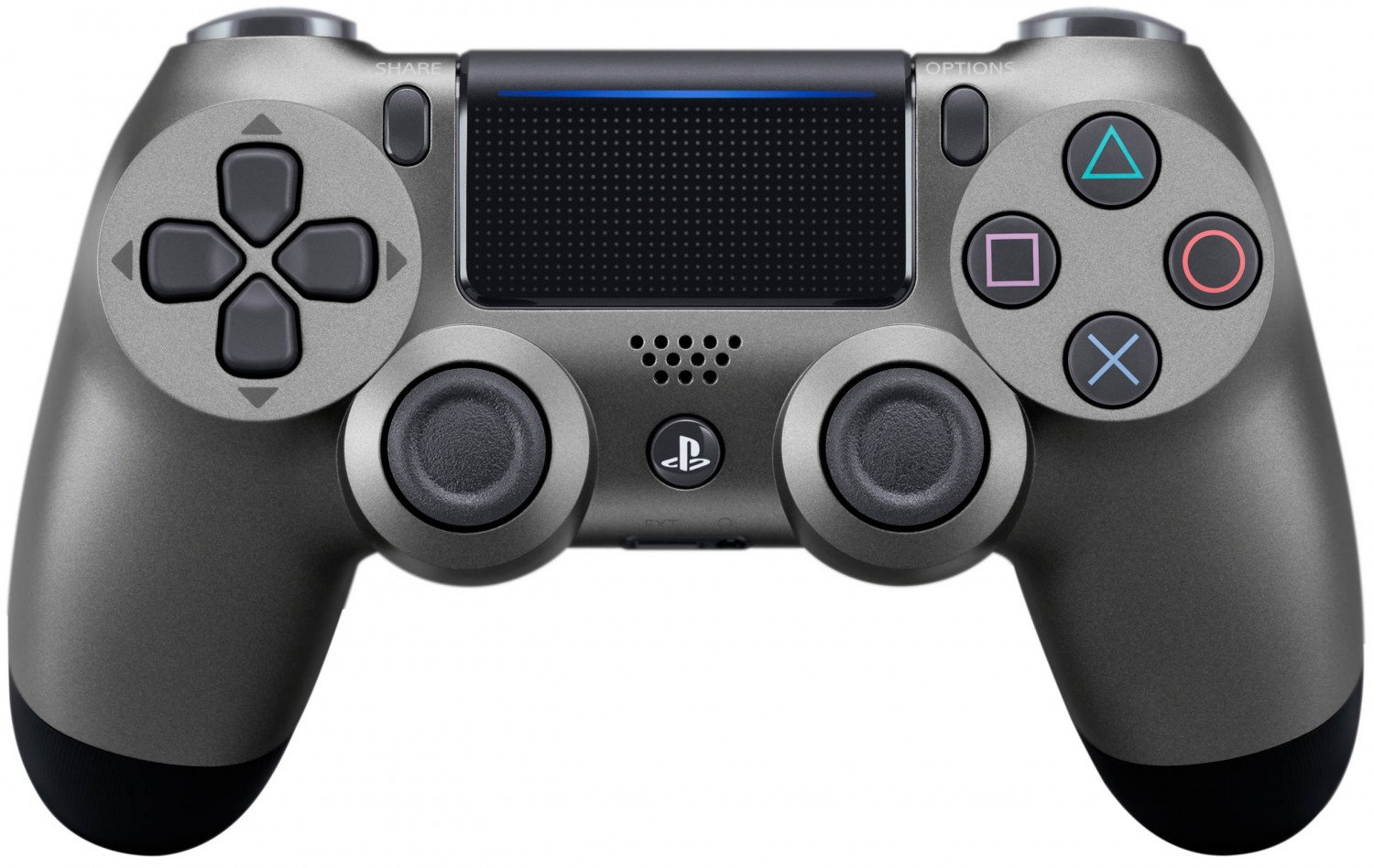 Геймпад Sony DualShock 4 v2 для Playstation 4 Steel Black (CUH-ZCT2E),  купить в Москве, цены в интернет-магазинах на Мегамаркет