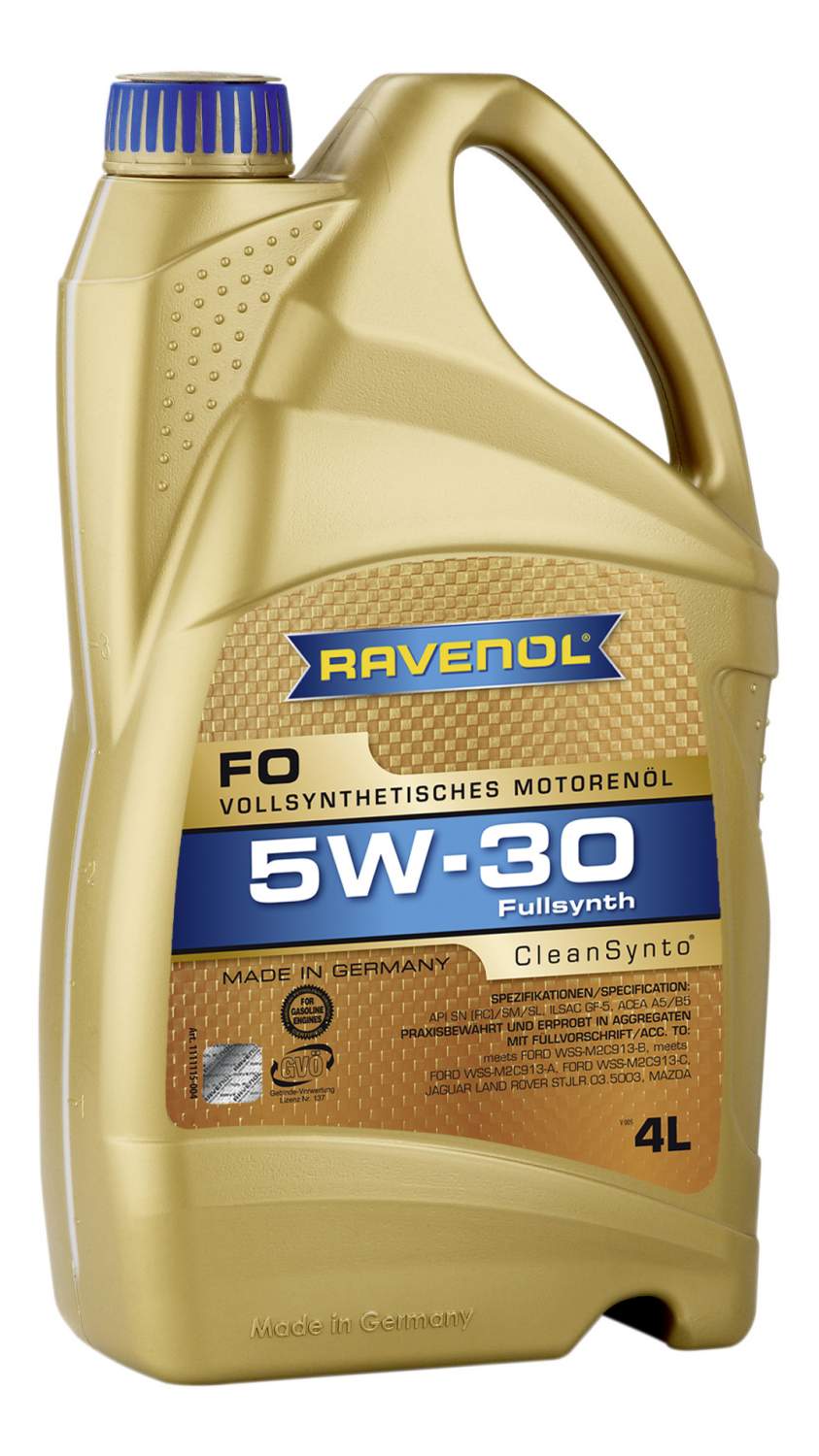 Моторное масло Ravenol FO SAE 5W-30 4л - отзывы покупателей на Мегамаркет