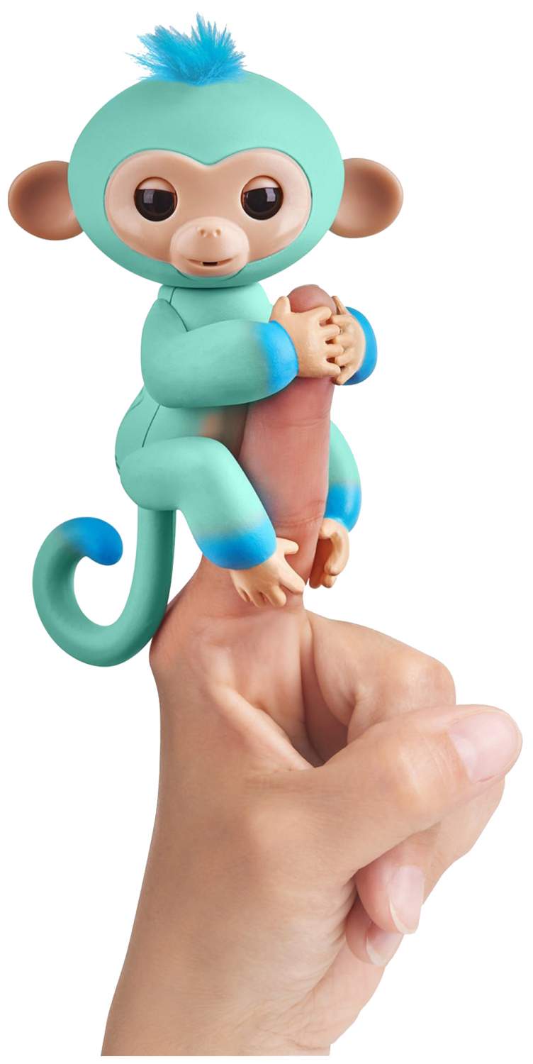 Интерактивное животное Fingerlings Обезьянка Eddie голубое 3724 – купить в  Москве, цены в интернет-магазинах на Мегамаркет