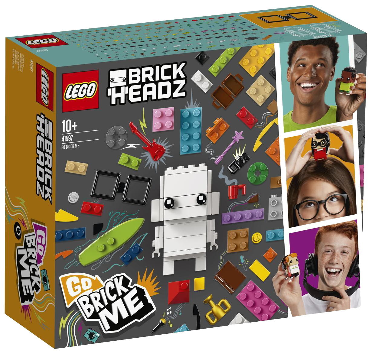 Конструктор LEGO BrickHeadz Go Brick Me 41597 – купить в Москве, цены в  интернет-магазинах на Мегамаркет