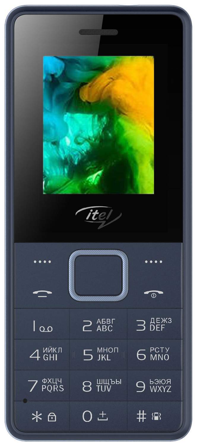 Мобильный телефон Itel IT2160 Dark Blue, купить в Москве, цены в  интернет-магазинах на Мегамаркет