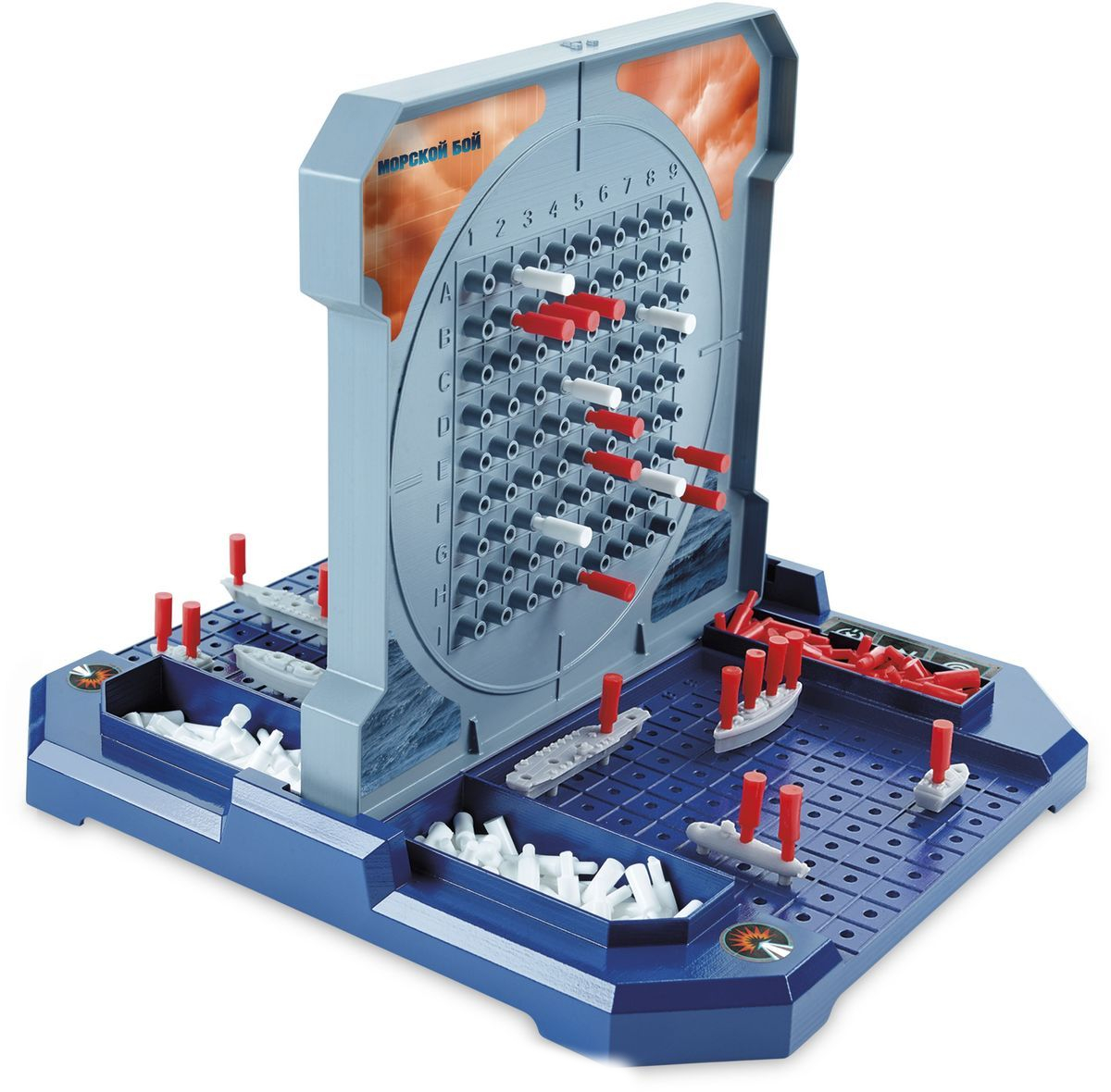 Игра в дорогу морской бой b1817 – купить в Москве, цены в  интернет-магазинах на Мегамаркет