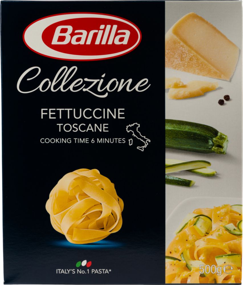 Макаронные изделия Barilla collezione fettuccine Toscane 500 г - отзывы  покупателей на маркетплейсе Мегамаркет | Артикул: 100023361146