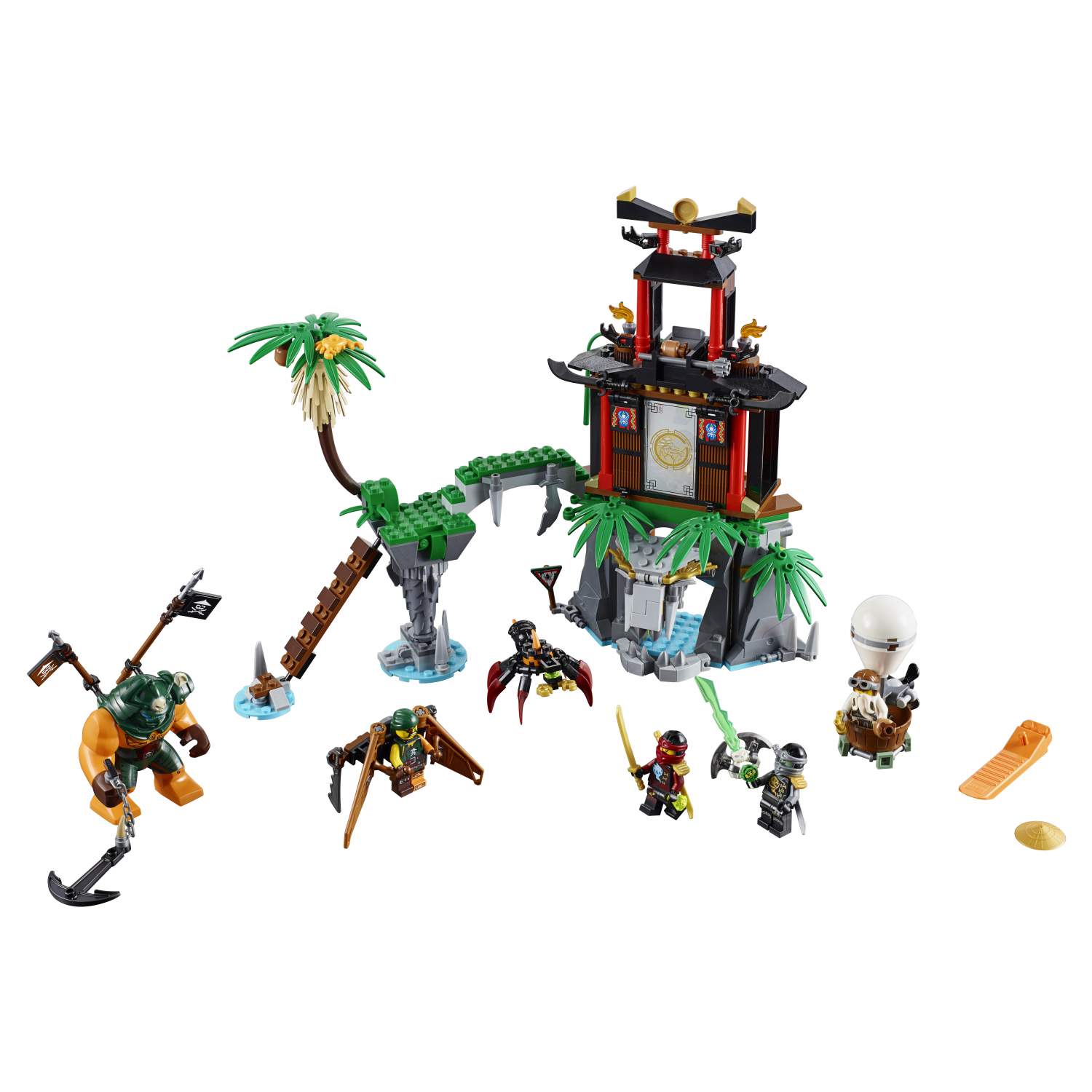 Отзывы о конструктор LEGO Ninjago Остров тигриных вдов (70604) - отзывы  покупателей на Мегамаркет | конструкторы LEGO 70604 - 100000075447