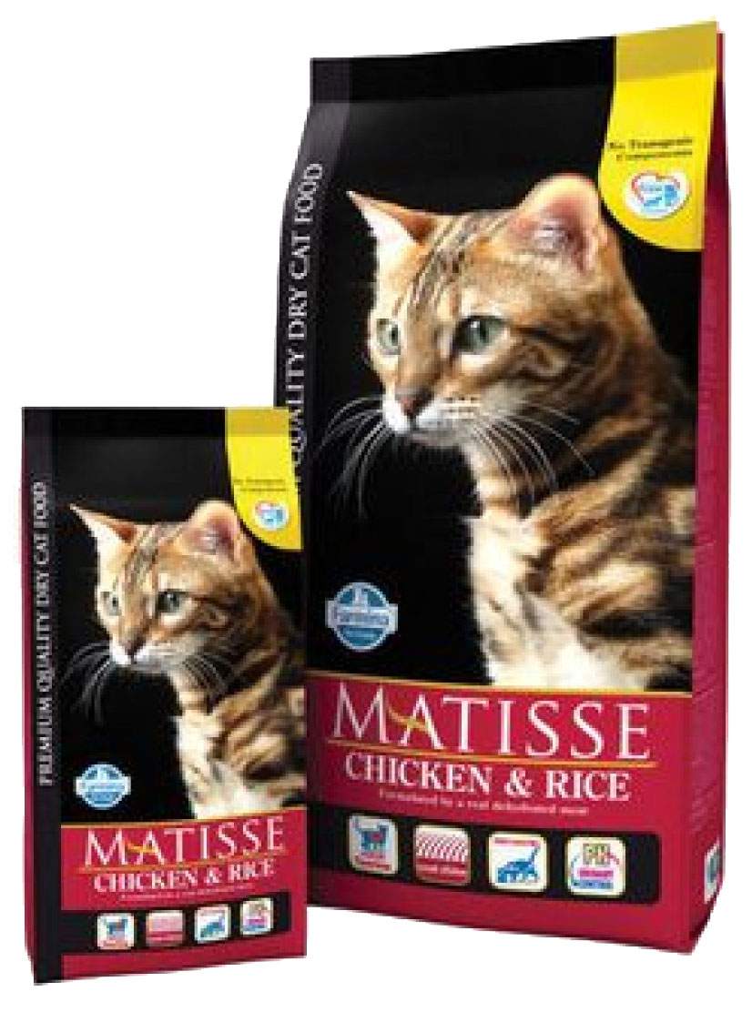 Сухой корм для кошек Farmina Matisse, курица и рис, 10кг - отзывы  покупателей на маркетплейсе Мегамаркет | Артикул товара:100022760747