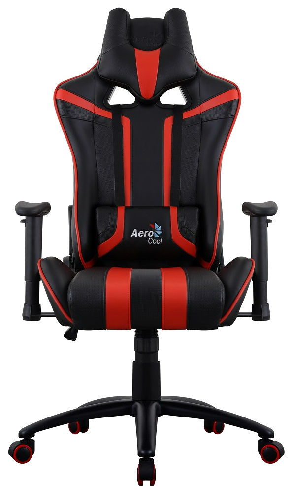 Кресло игровое aerocool aero 1 alpha red красный