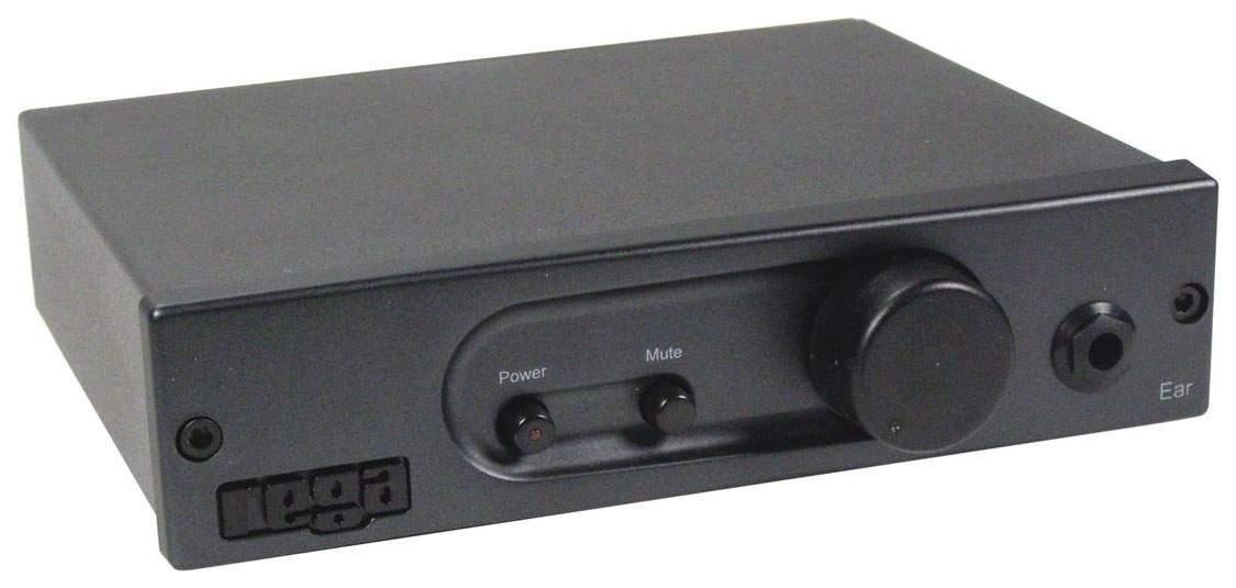 Rega ear 2025 headphone amp black