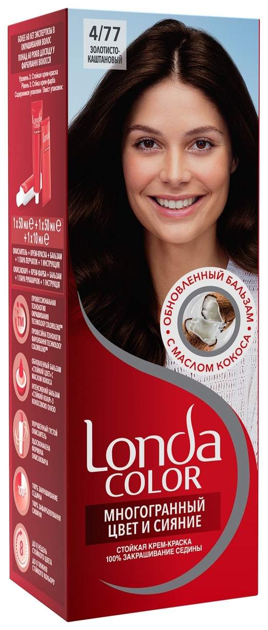 Londa Professional. Стойкая крем-краска. Инструкция по применению.