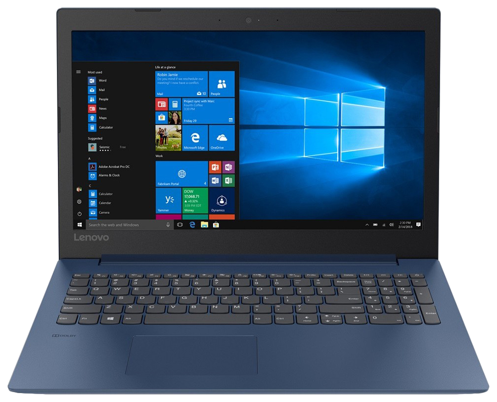 Ноутбук Lenovo IdeaPad 330-15IKBR Blue/Black (81DE0207RU) – характеристики  на Мегамаркет