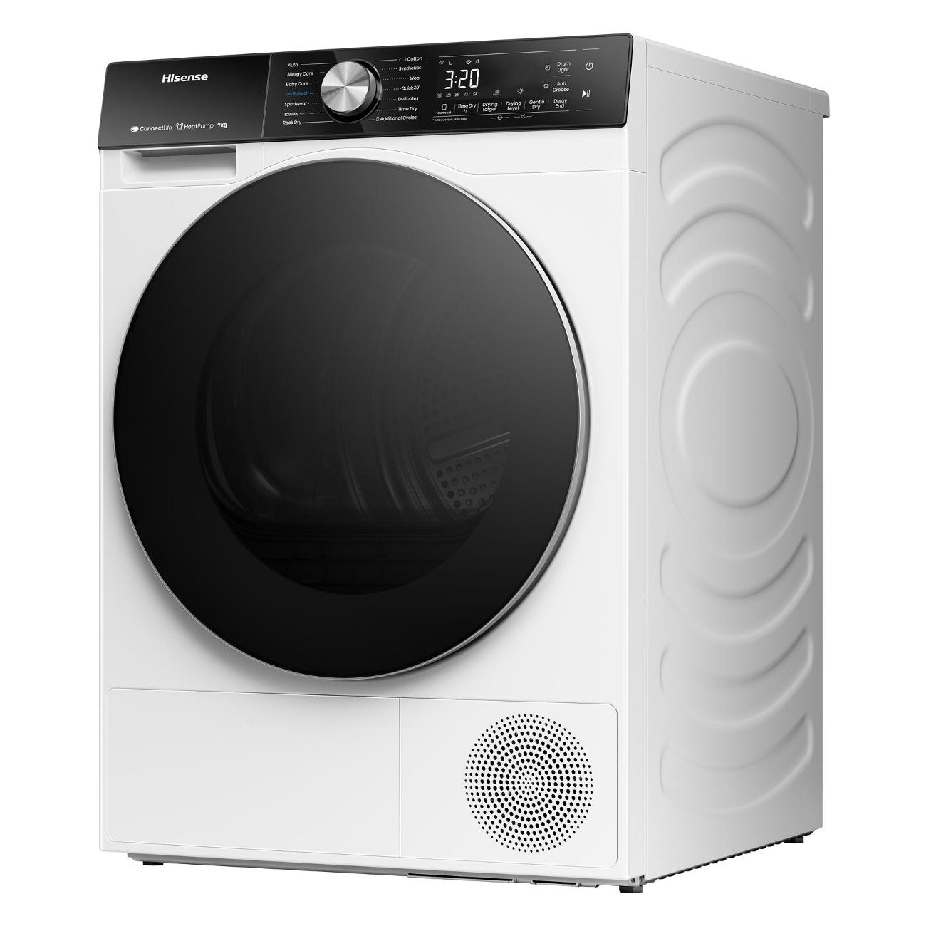 Сушильная машина HISENSE DH5S902BW белый, купить в Москве, цены в  интернет-магазинах на Мегамаркет