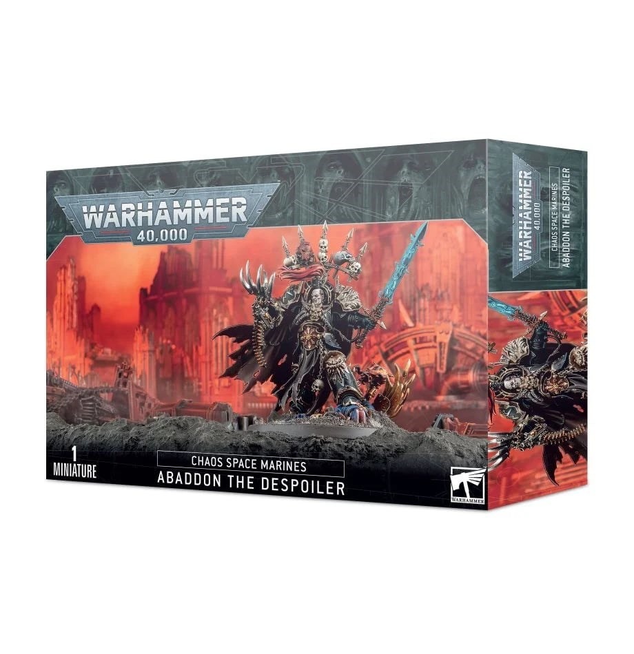 Миниатюра для игры Games Workshop Warhammer 40000: Abaddon the Despoiler 43- 60 - отзывы покупателей на Мегамаркет