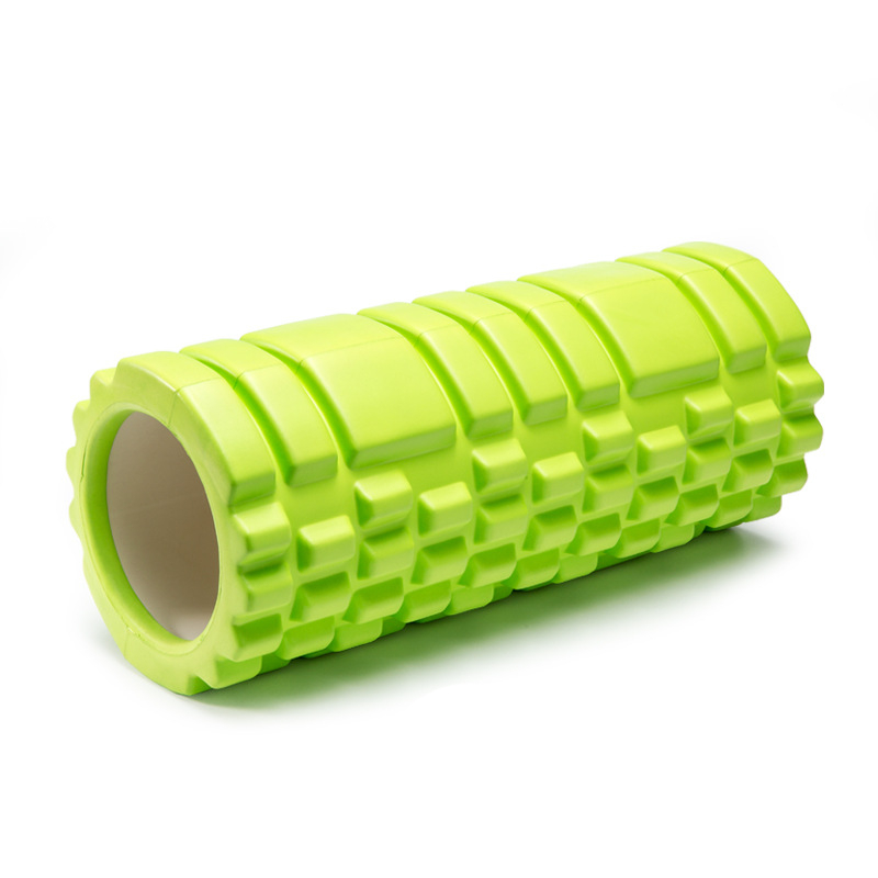 Мфр ролик. Массажный ролик для йоги и фитнеса Foam massage Roller. МФР ролл. Ролик массажный, PVC, Eva, 9,5х29 см, SILAPRO. Ролик массажный 192-031 SILAPRO 9,5х29см.