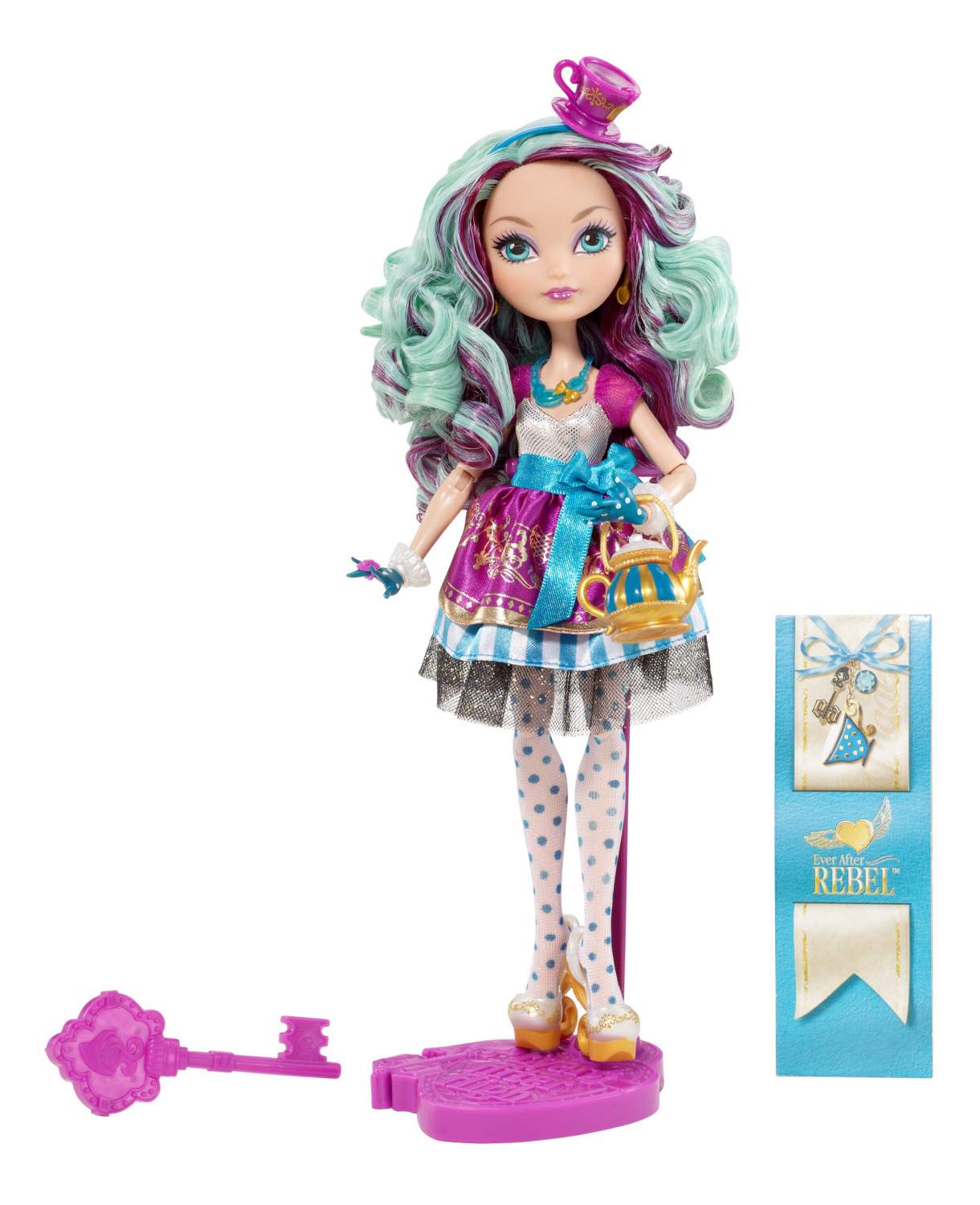 Отзывы о кукла Ever After High Мэделин Хеттер DMN83 BBD43 - отзывы  покупателей на Мегамаркет | DMN83 BBD43 - 100000376850