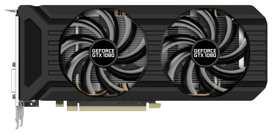 Видеокарта Palit NVIDIA GeForce GTX 1080 DUAL OC (NEB1080U15P2D