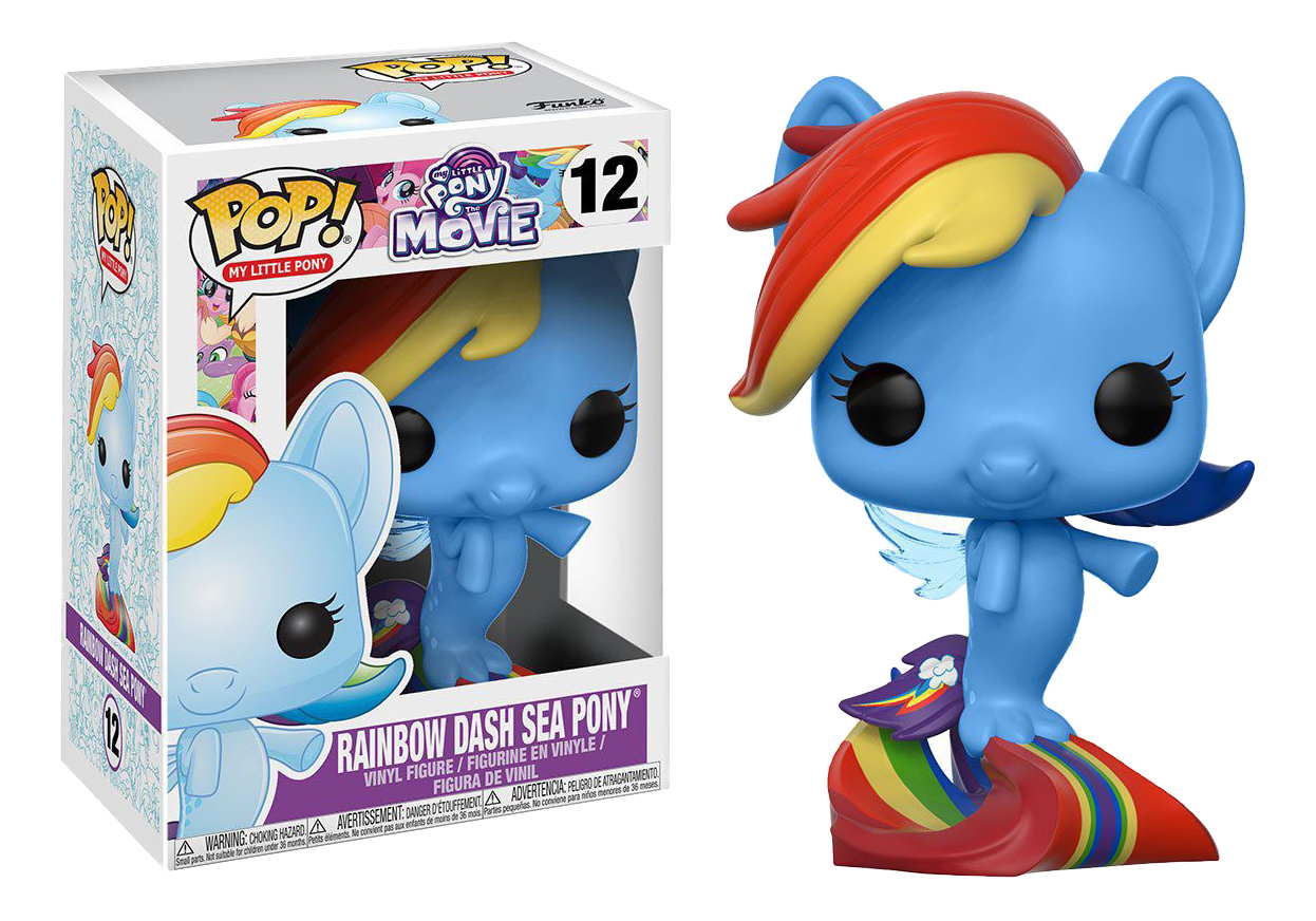 Отзывы о фигурка Funko POP! My Little Ponny: Rainbow Dash Sea Pony