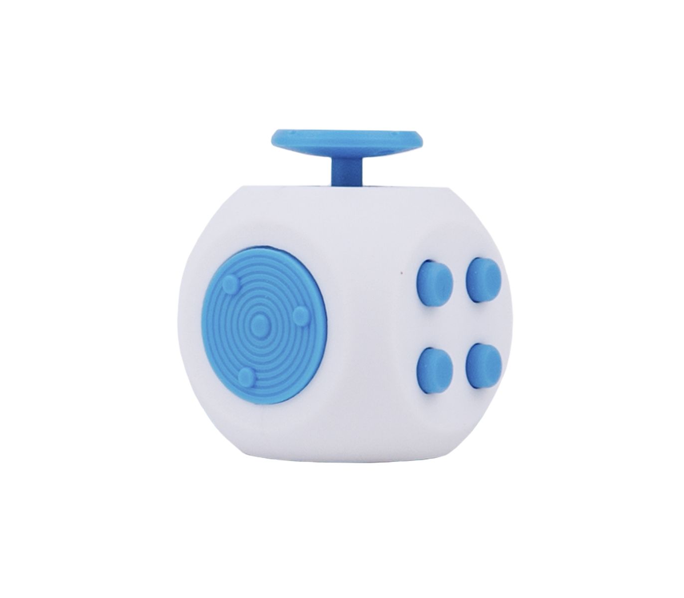 Игрушка-антистресс Fidget Cube 3.0 Air Фиджет куб, белый и синий – купить в  Москве, цены в интернет-магазинах на Мегамаркет