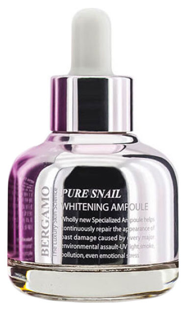 Bergamo Pure Snail Whitening Ampoule 30