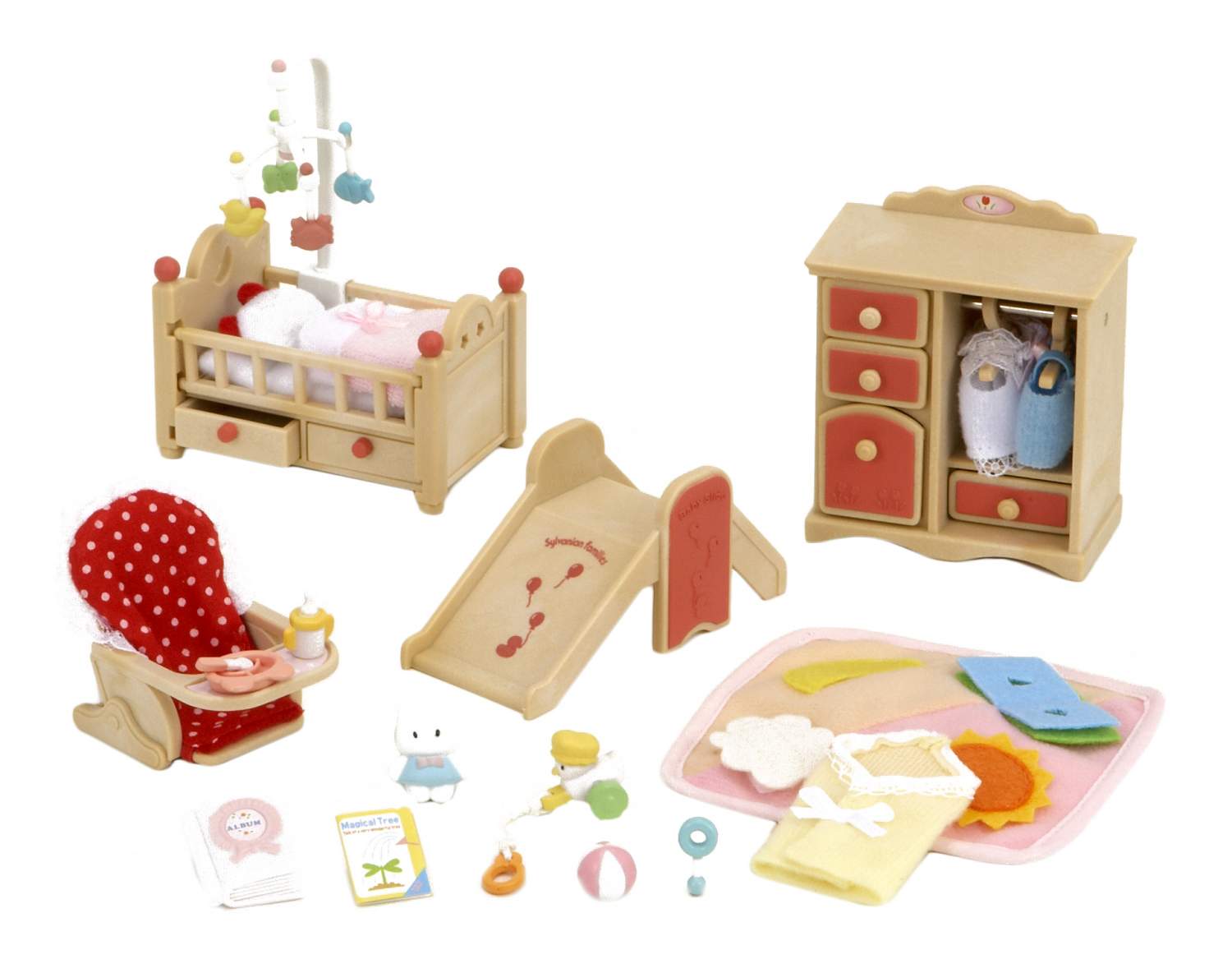 Купить игровой набор sylvanian families детская комната 2954, цены на  Мегамаркет