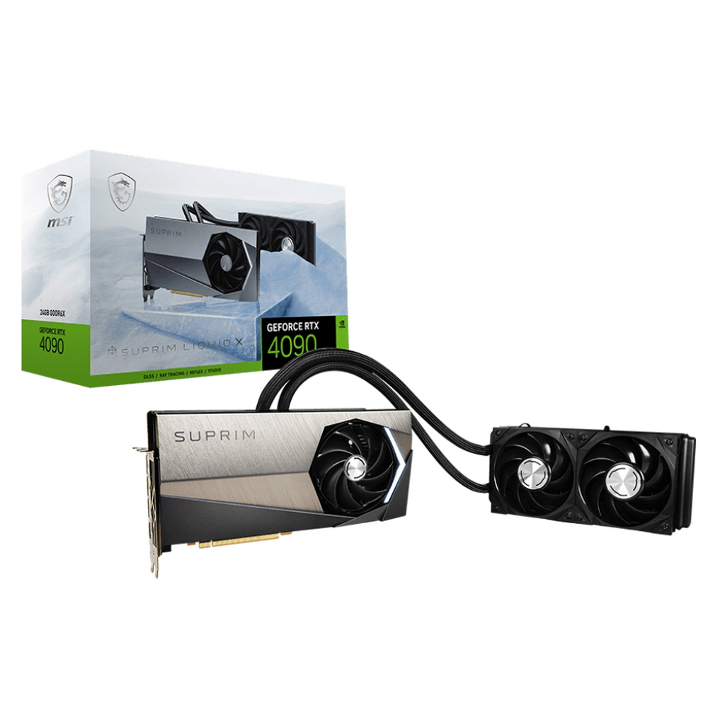 Видеокарта MSI NVIDIA GeForce RTX 4090 SUPRIM LIQUID X RTX 4090 SUPRIM  LIQUID X 24G – купить в Москве, цены в интернет-магазинах на Мегамаркет