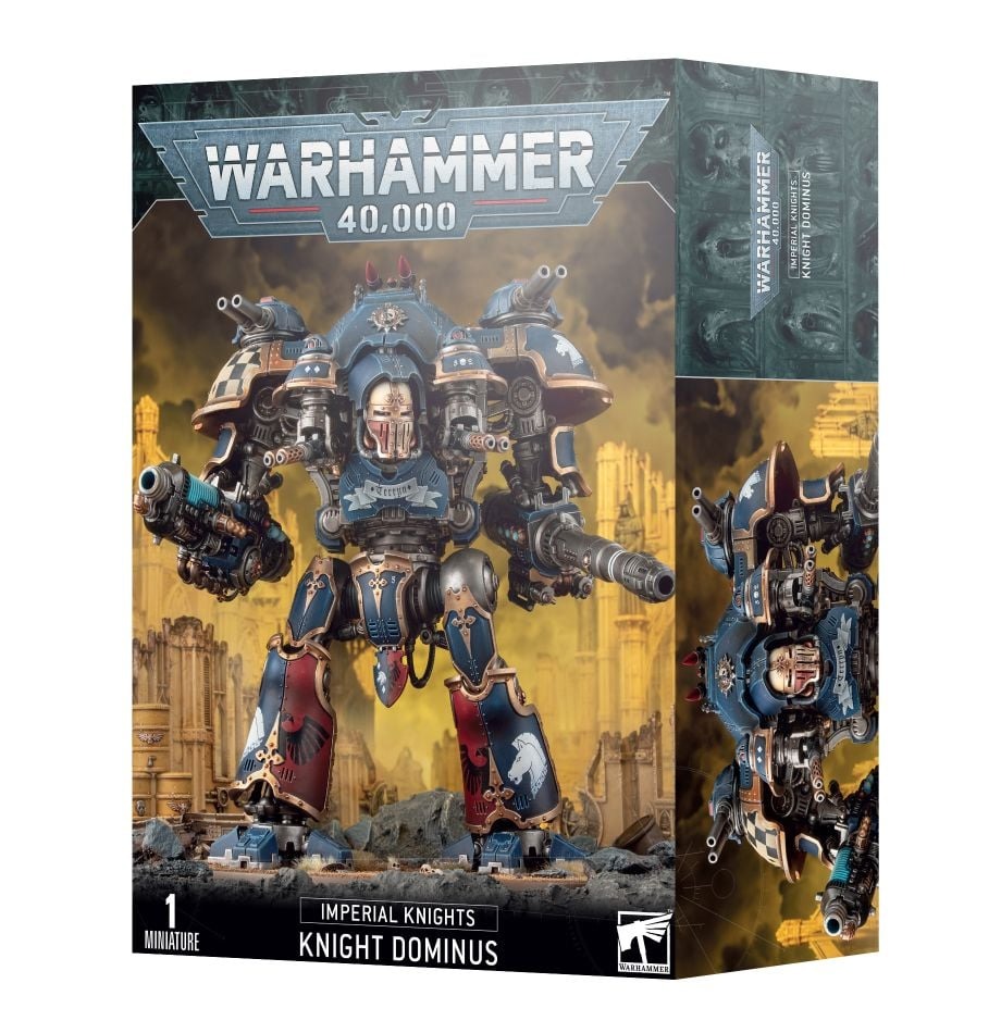 Купить миниатюры для игры Games Workshop Warhammer 40000: Imperial Knights  - Knight Dominus 54-21, цены на Мегамаркет | Артикул: 600013113579