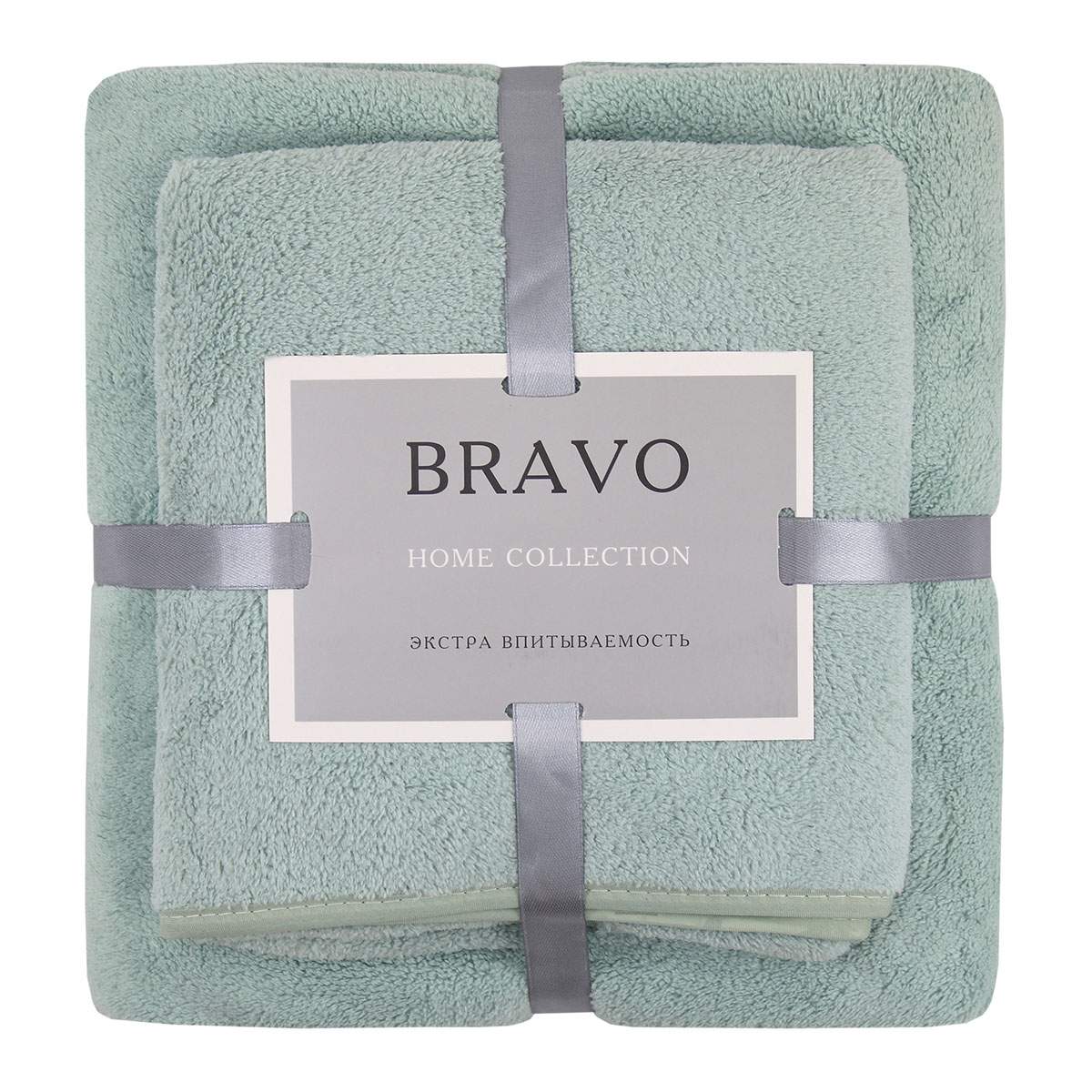 Набор махровых спортивных полотенец из микрофибры 35х75 см и 70х140 см ...