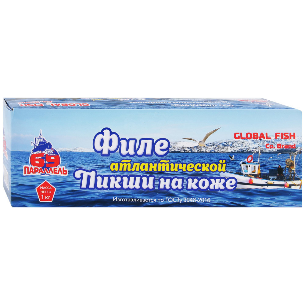 Пикша 69 ПАРАЛЛЕЛЬ филе с кожей мороженое 1 кг – купить в Москве, цены в  интернет-магазинах на Мегамаркет
