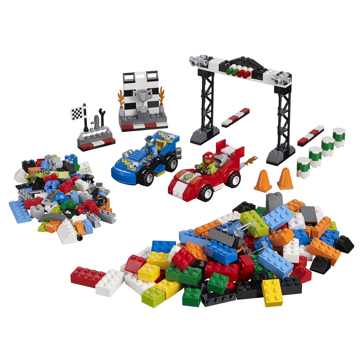 Lego juniors race car rally on sale