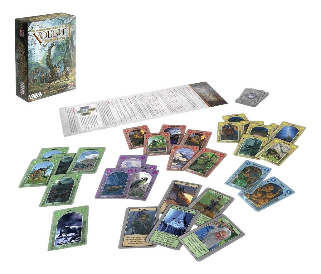 Отзывы о настольная игра Хоббит. Карточная игра (The Hobbit Card Game) -  отзывы покупателей на Мегамаркет | настольные игры - 100000583952