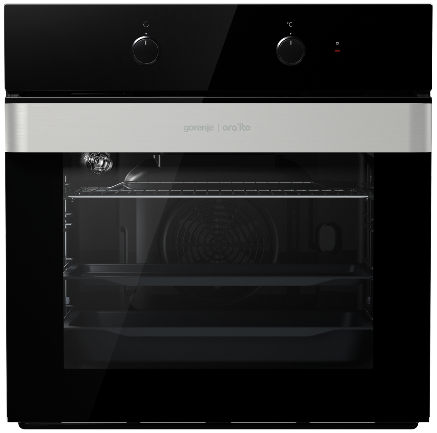 Встраиваемый электрический духовой шкаф gorenje bo6725e02bg black