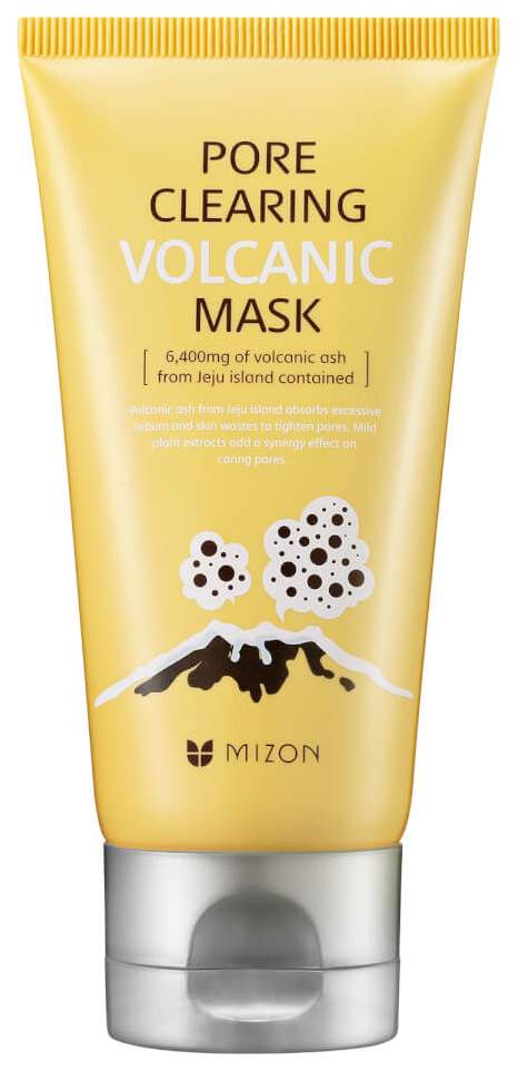 Pore clearing. Корейская маска с вулканическим пеплом. volcanic маска. mizon pore clearing volcanic mask. маска для лица фото.
