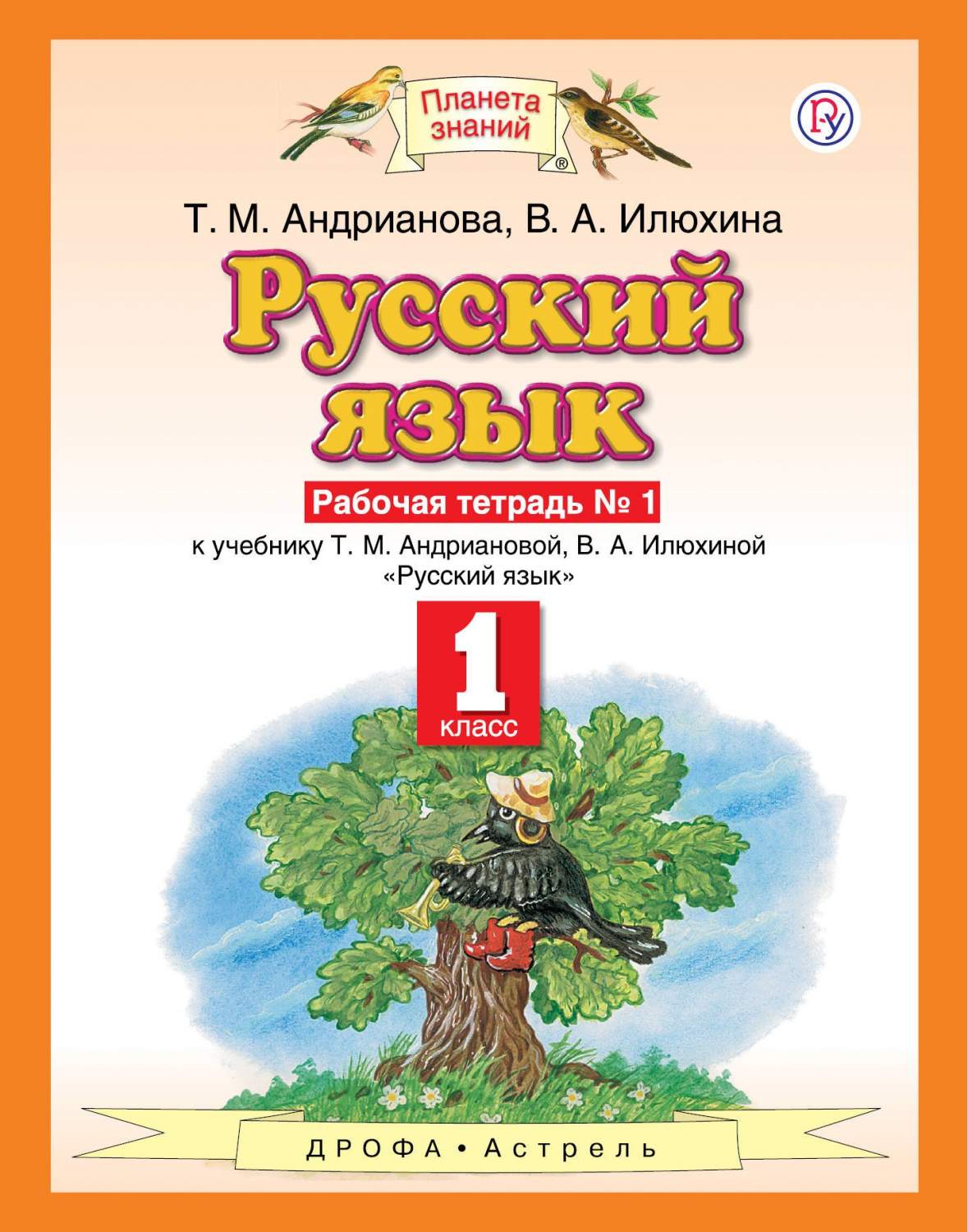 Рабочая тетрадь № 1 Русский язык 1 класс Андрианова ФГОС – купить в Москве,  цены в интернет-магазинах на Мегамаркет