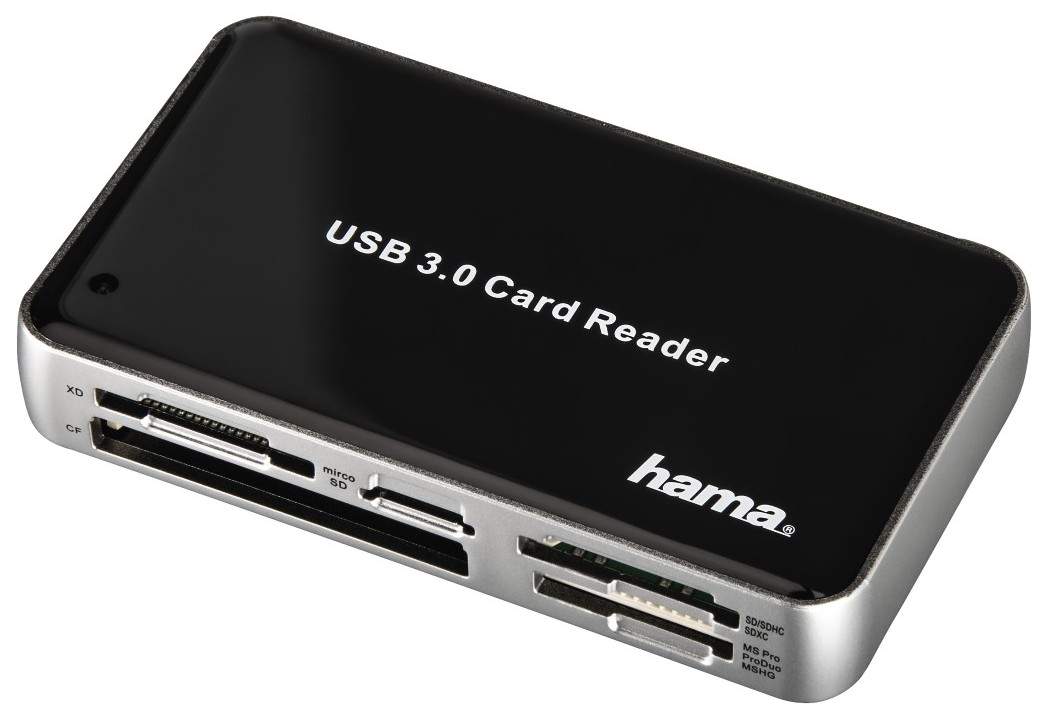 Устройство для чтения карт. Hama USB 3.0 Card Reader. CARDREADER USB 3.0 Hama. Картридер USB 3.0 внешний красный.