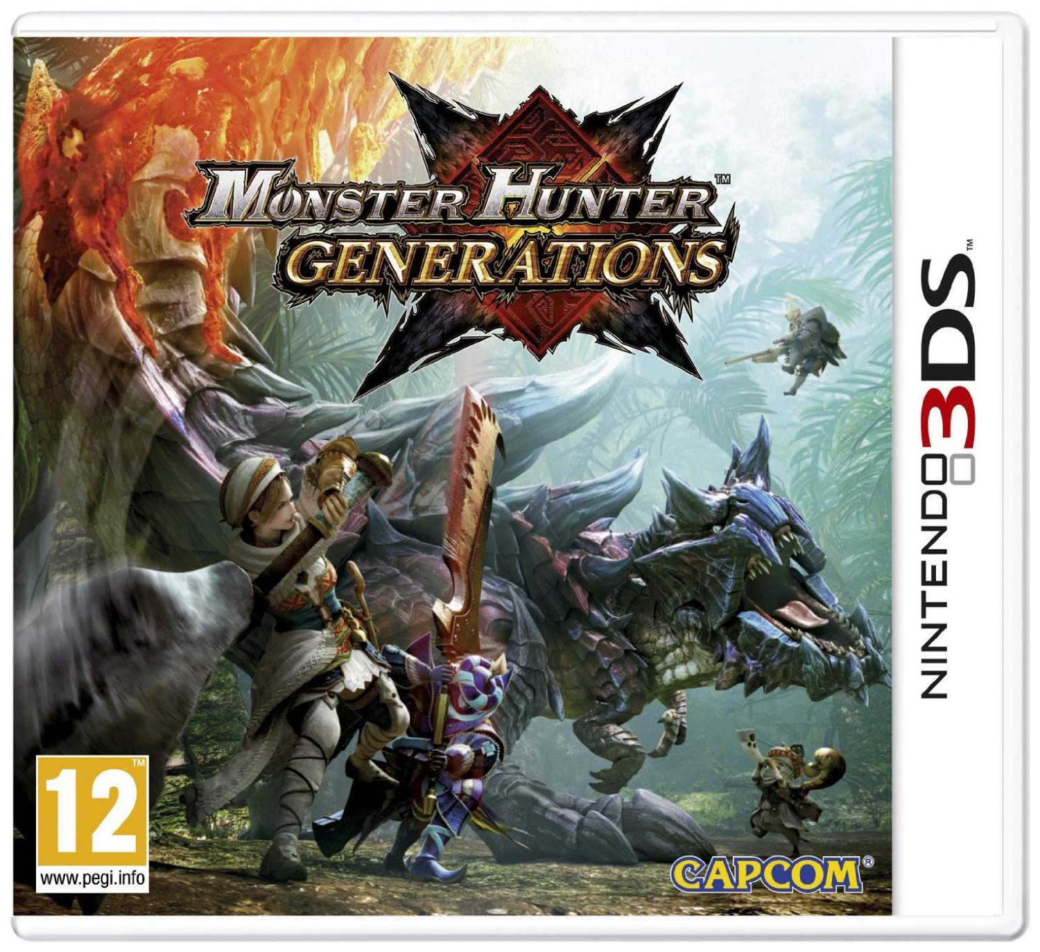 Игра Monster Hunter Generations для Nintendo 3DS, купить в Москве, цены в  интернет-магазинах на Мегамаркет