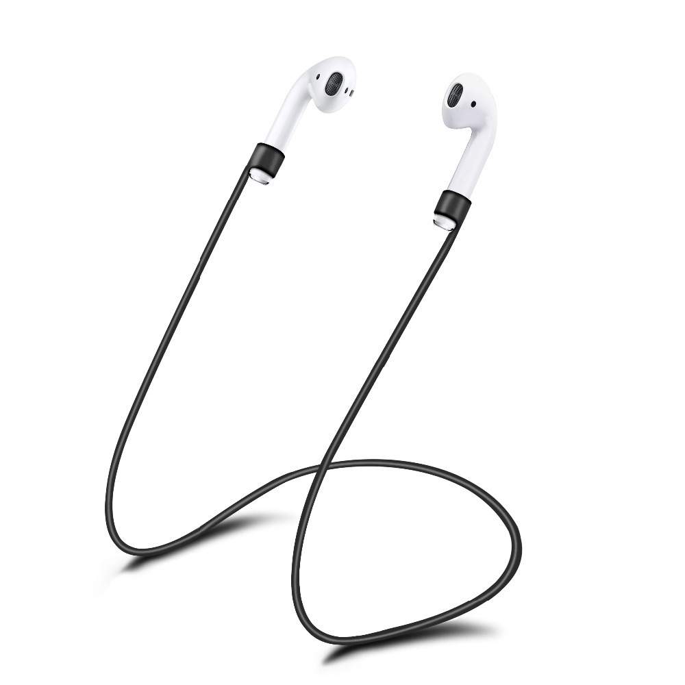 Держатель для наушников Apple AirPods Earphone Strap Black, купить в  Москве, цены в интернет-магазинах на Мегамаркет