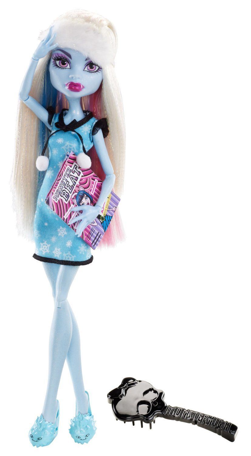 Купить кукла Monster High Эбби Боминейбл Пижамная вечеринка X6917, цены на  Мегамаркет