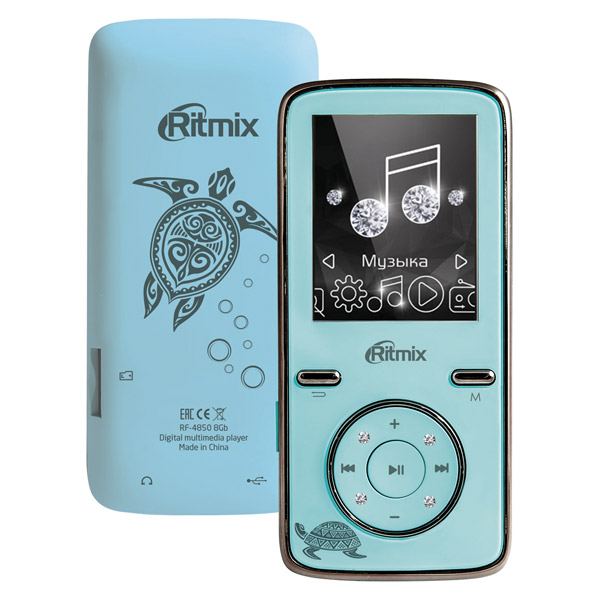 Голубой mp3. Ritmix RF-4850. Плеер Ritmix RF-4850. Плеер Ritmix RF-4850 8gb Lilac. Ритмикс 4850.