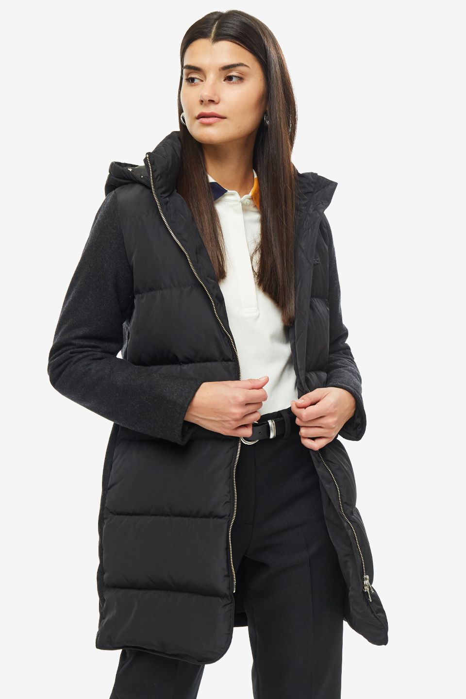 Lacoste куртка женская черная bf2042
