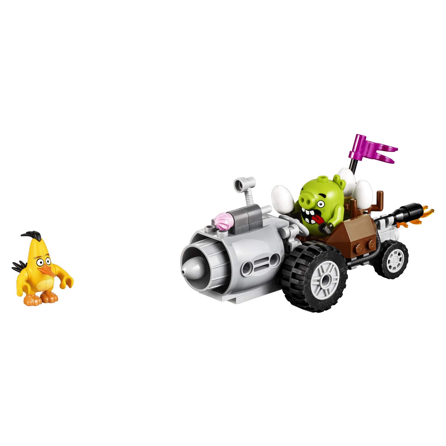 Отзывы о конструктор LEGO Angry Birds Побег из машины свинок (75821) -  отзывы покупателей на Мегамаркет | конструкторы LEGO 75821 - 100000075757